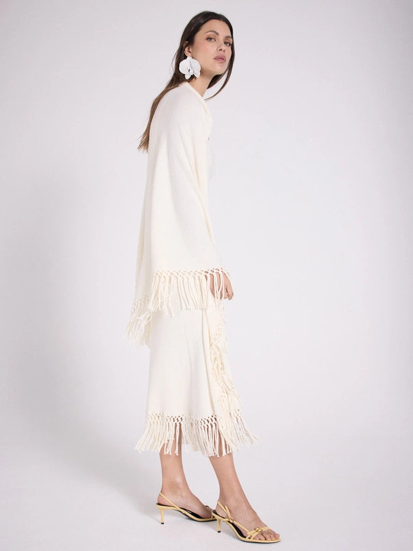 NOT SHY Cotton/Cashmere Cape
