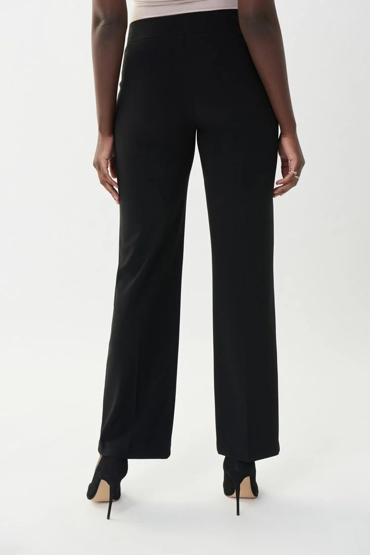 JOSEPH RIBKOFF Wider Legged Black Pants