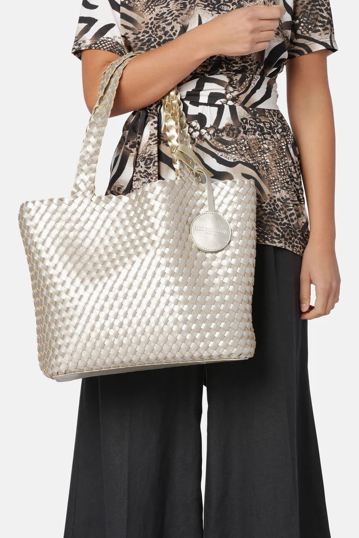ILSE JACOBSEN Reversible Woven Tote