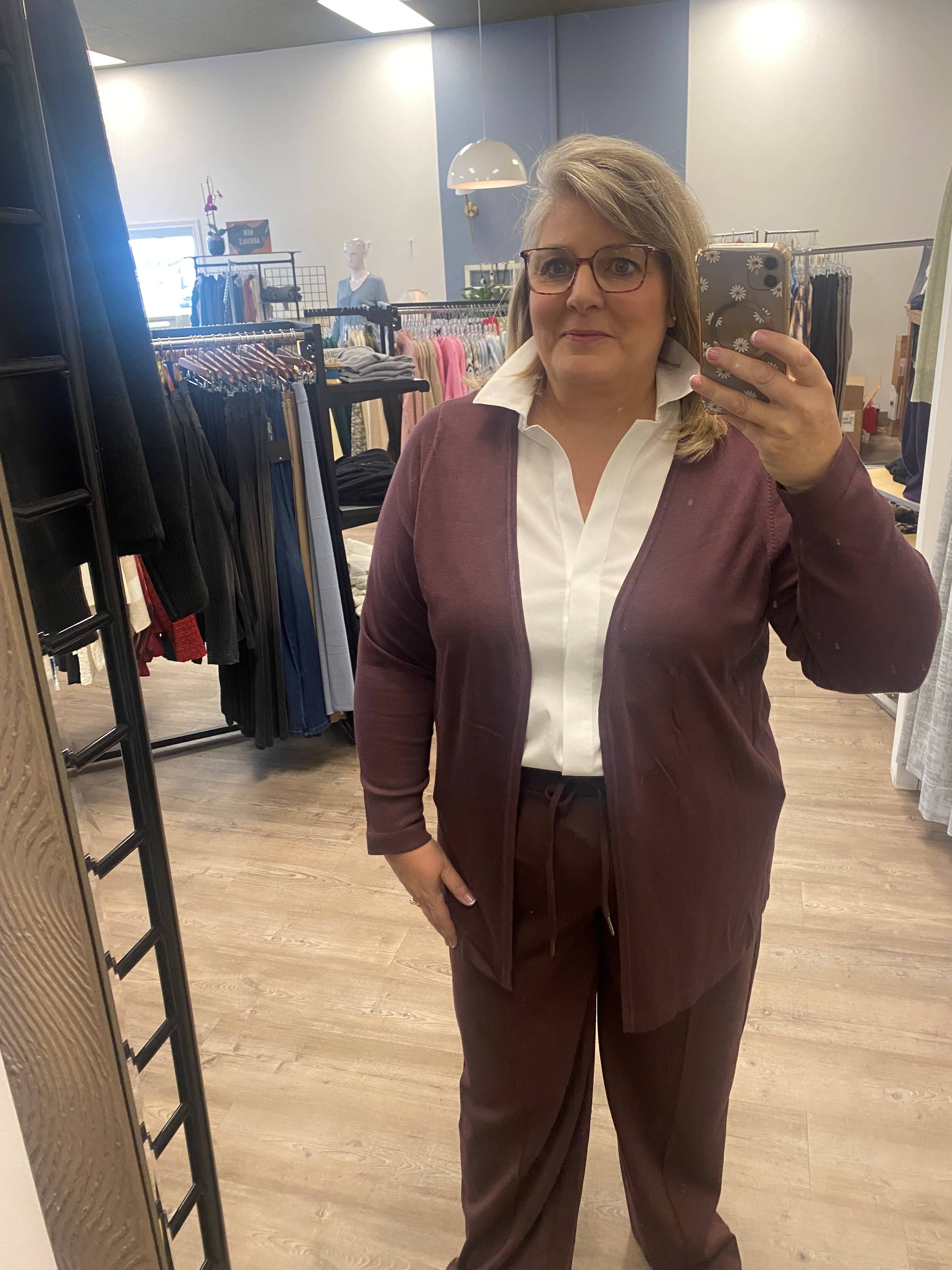 KAFFE CURVE Pull-on Pants