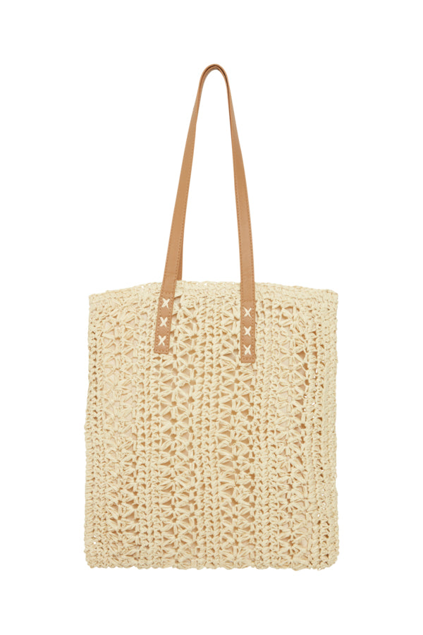 FRANSA Straw Tote