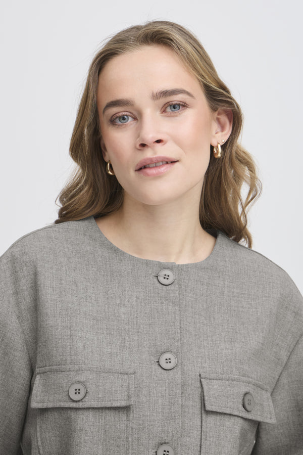 FRANSA Cropped Blazer