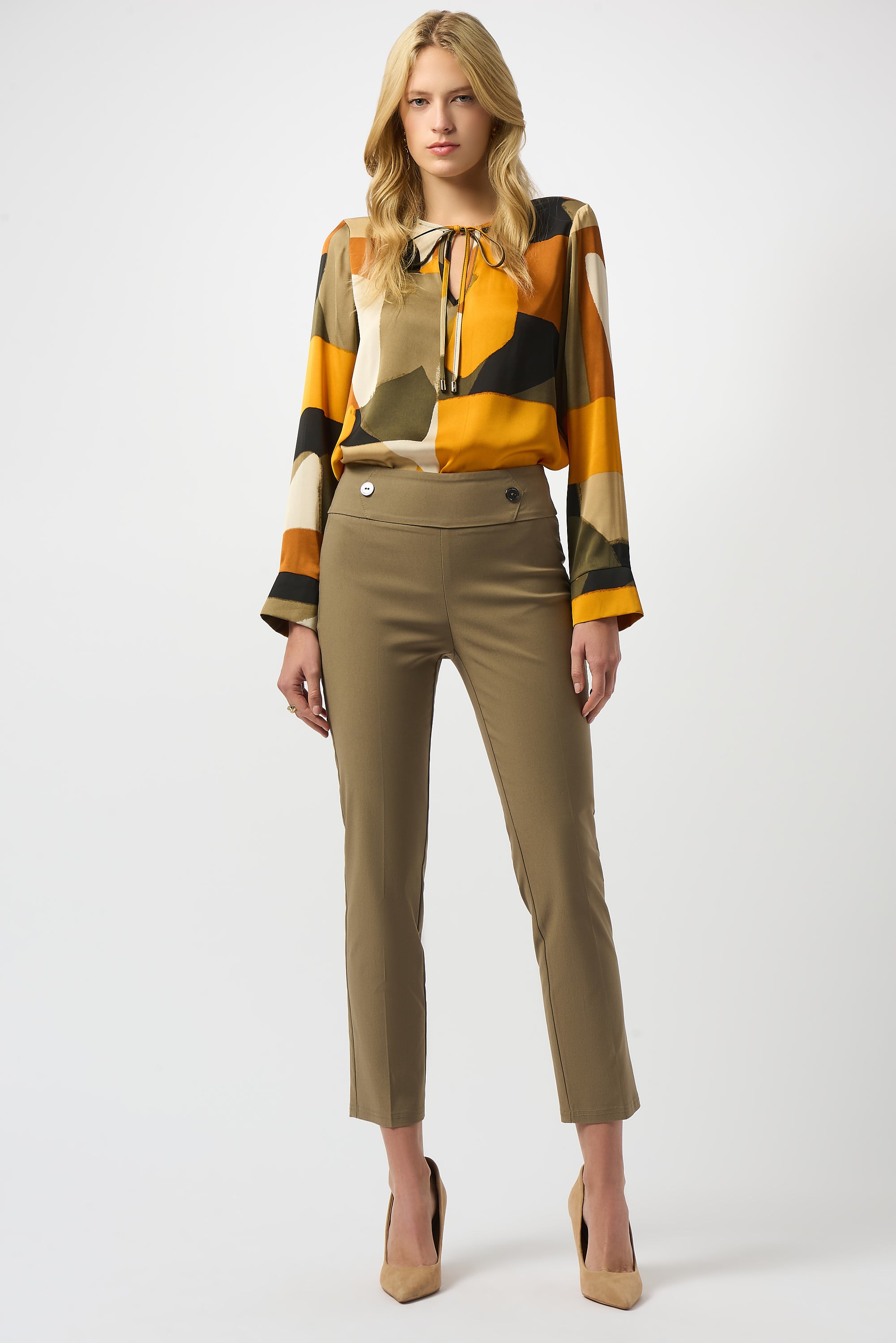 JOSEPH RIBKOFF Pull-on Pants