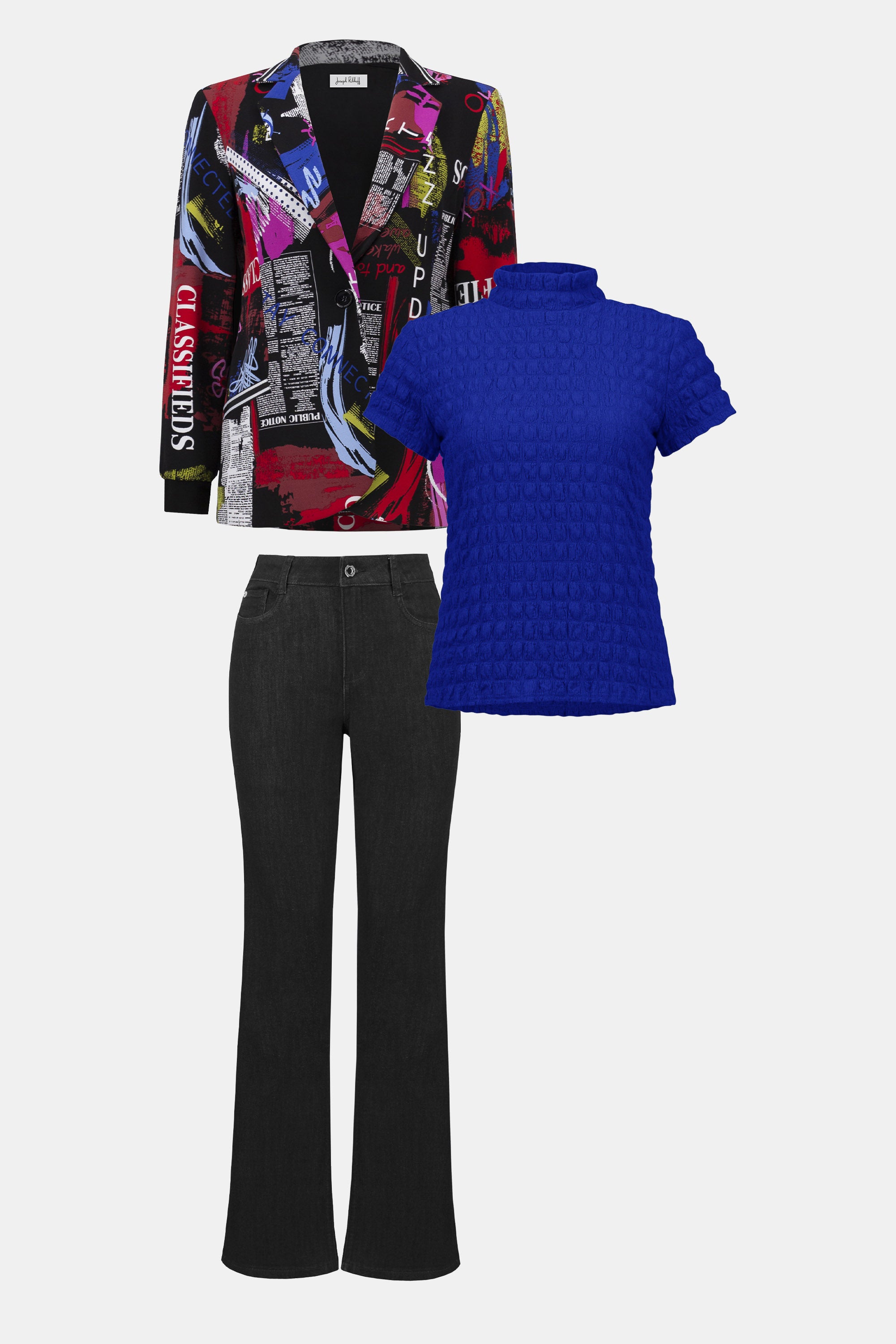 JOSEPH RIBKOFF Short Sleeve Pullover