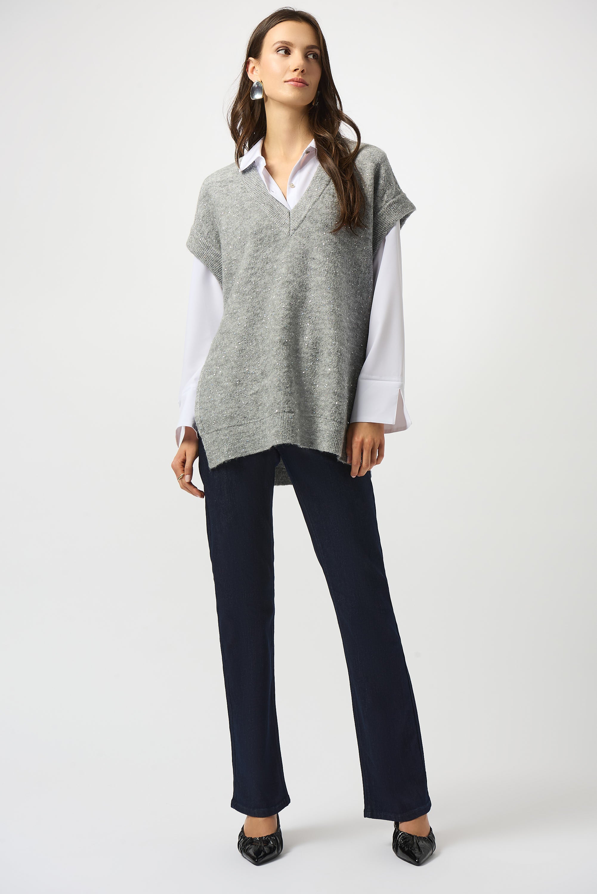 JOSEPH RIBKOFF Tunic Vest