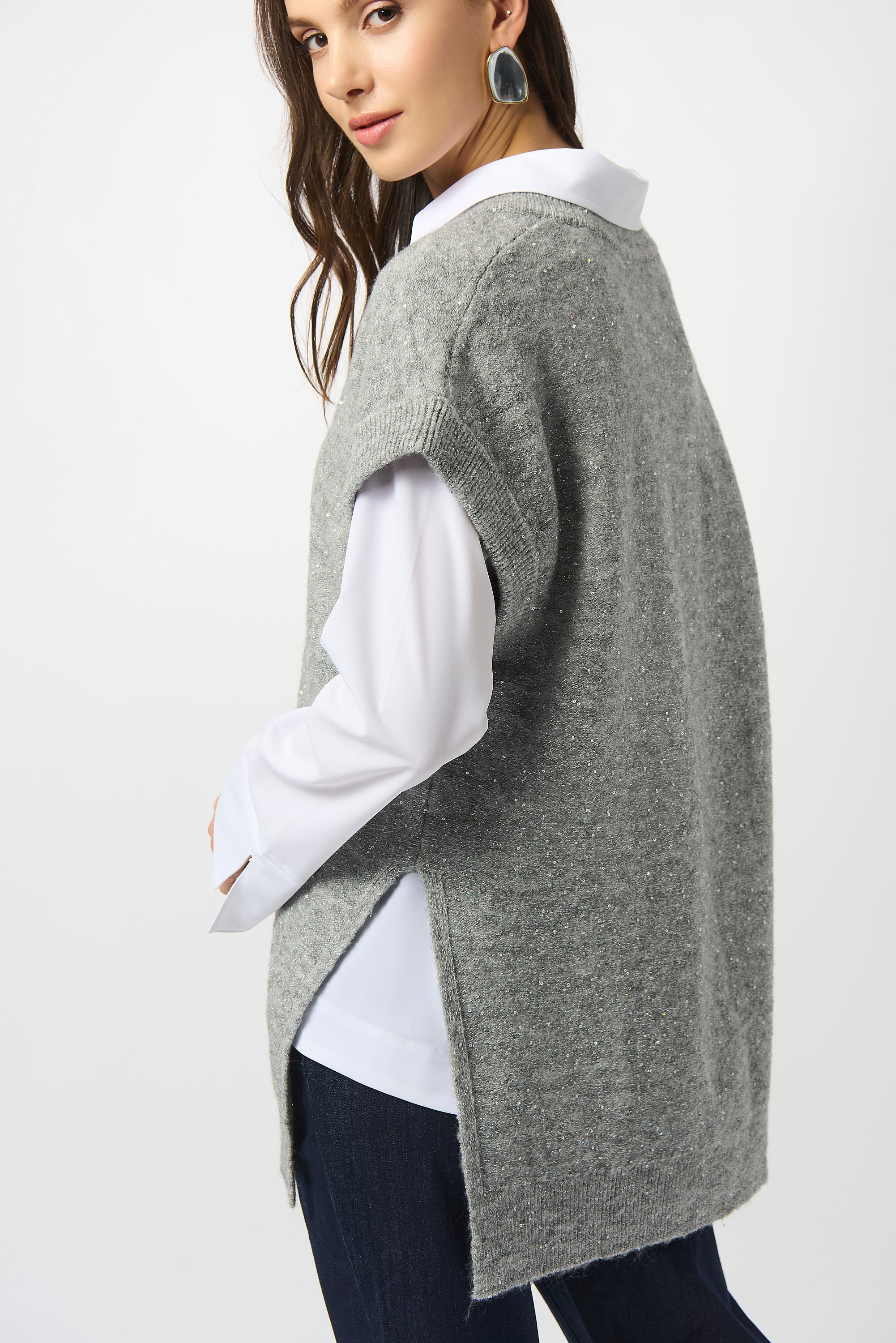 JOSEPH RIBKOFF Tunic Vest