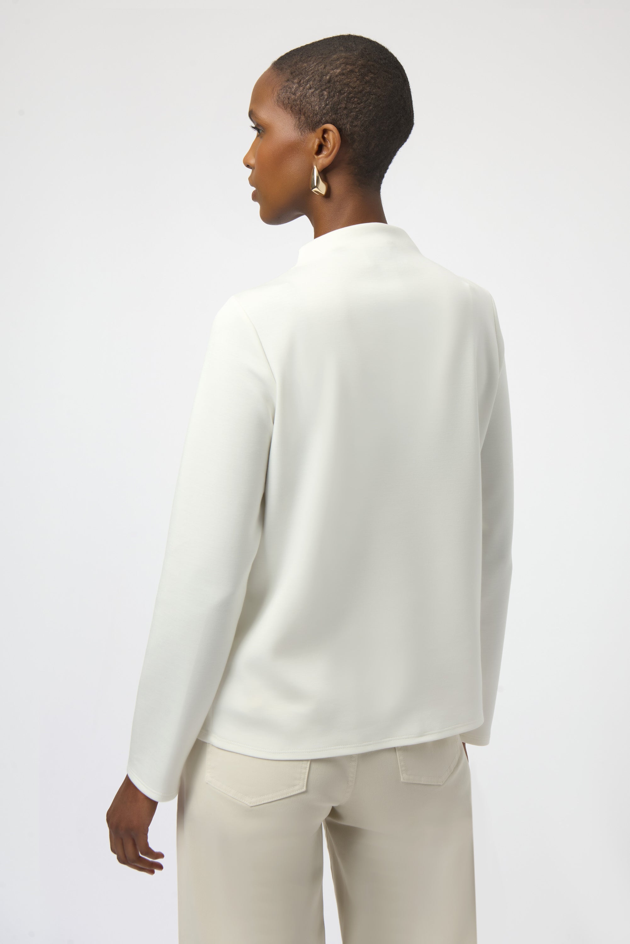 JOSEPH RIBKOFF Scuba Jersey Top