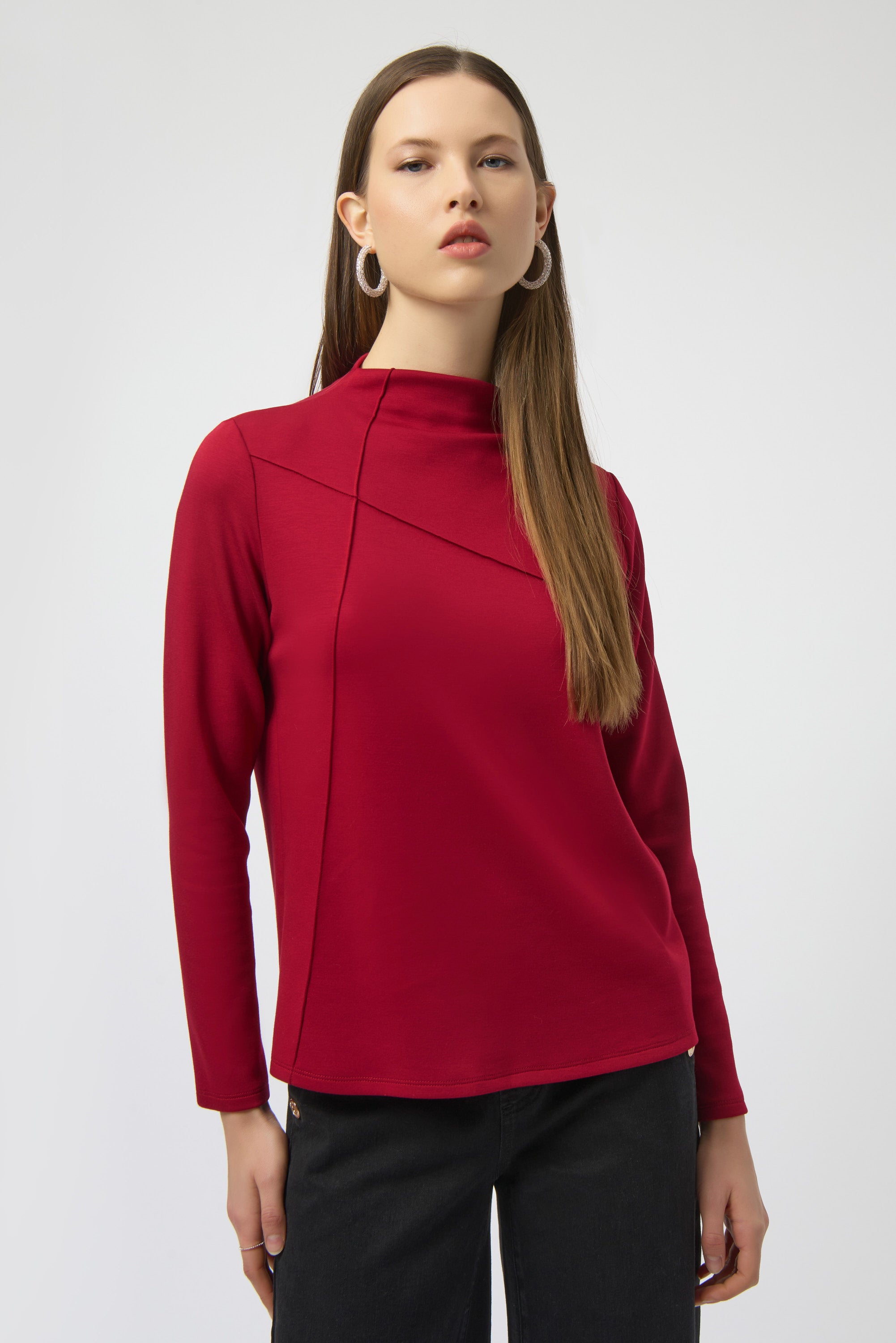 JOSEPH RIBKOFF Scuba Jersey Top