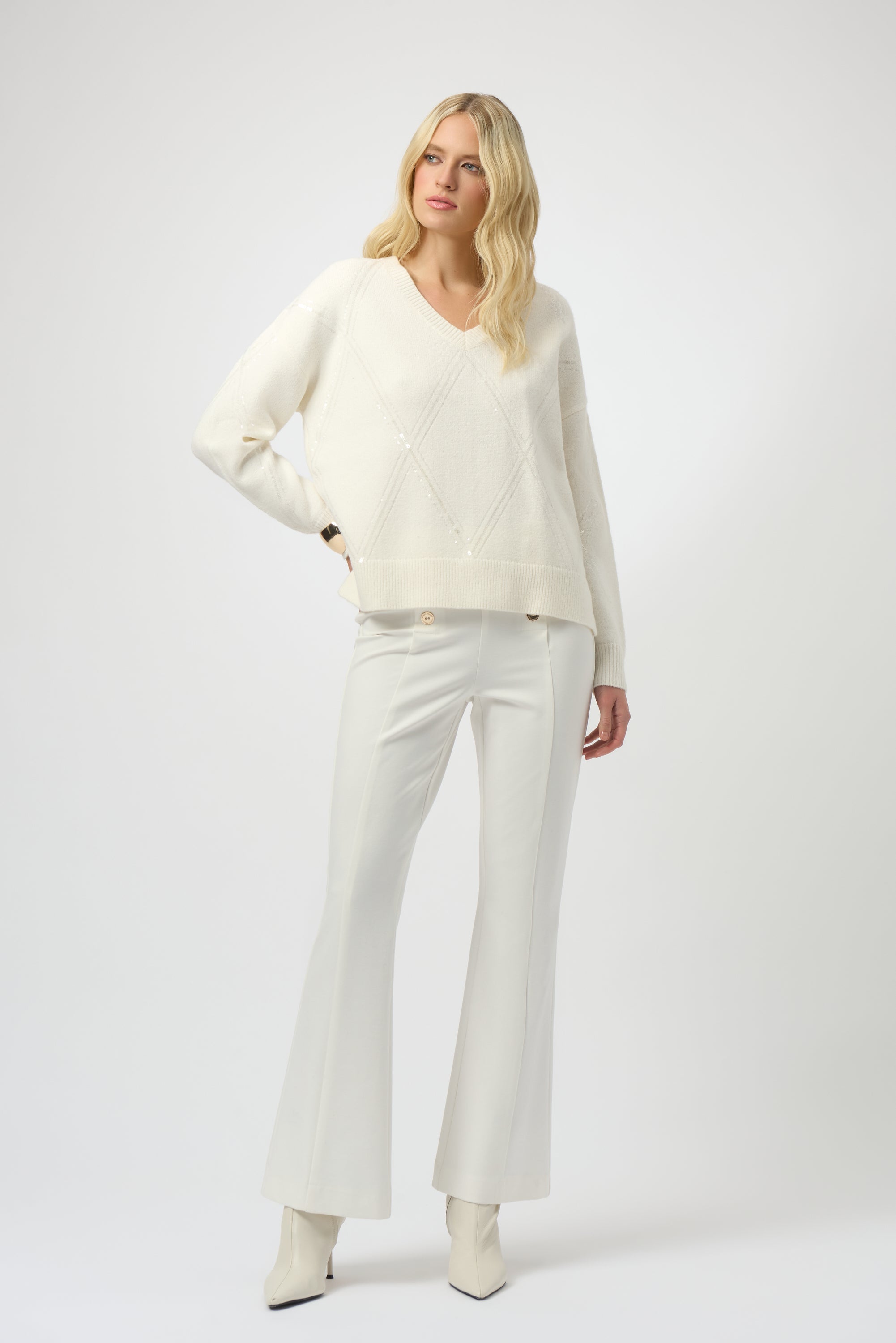 JOSEPH RIBKOFF V-Neck Sweater