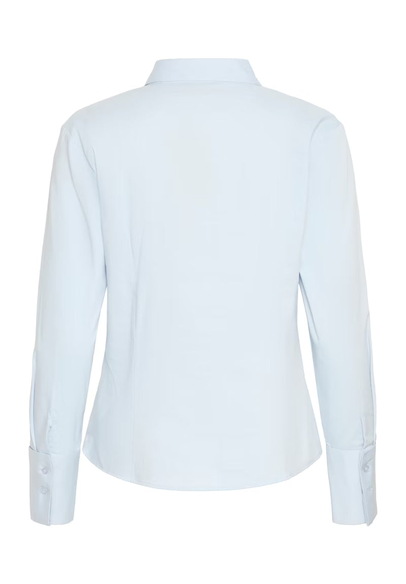 FRANSA Light Blue Collared Shirt
