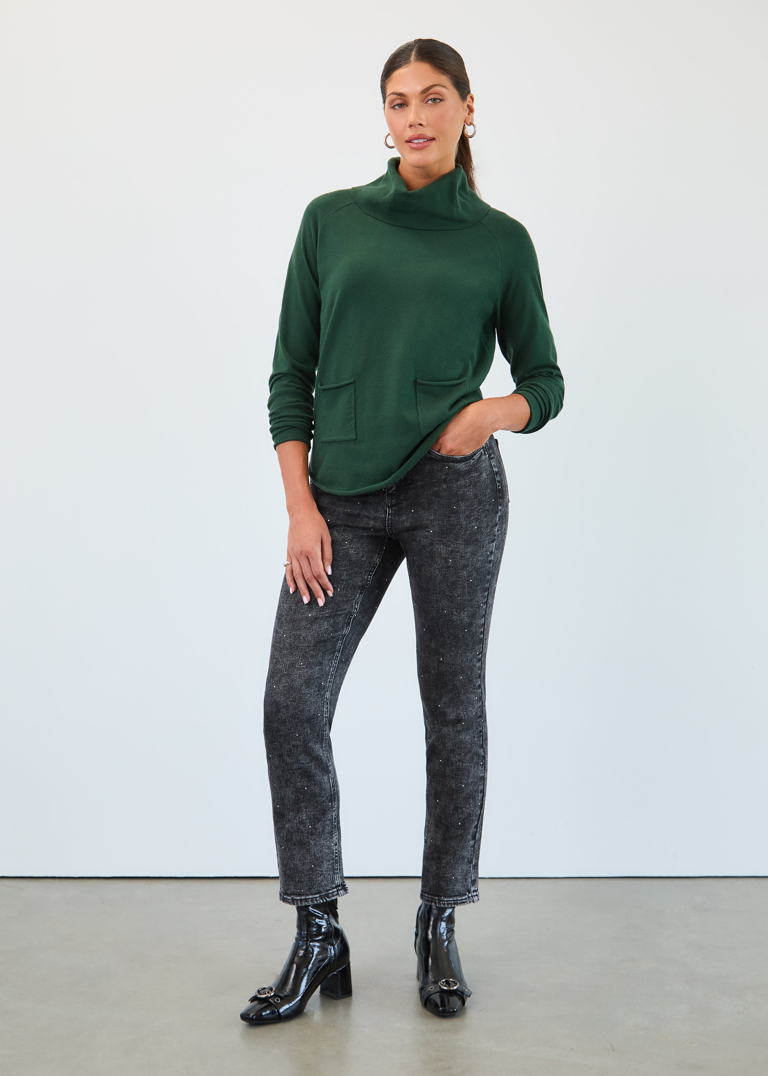 FDJ Suzanne Straight Ankle Jeans