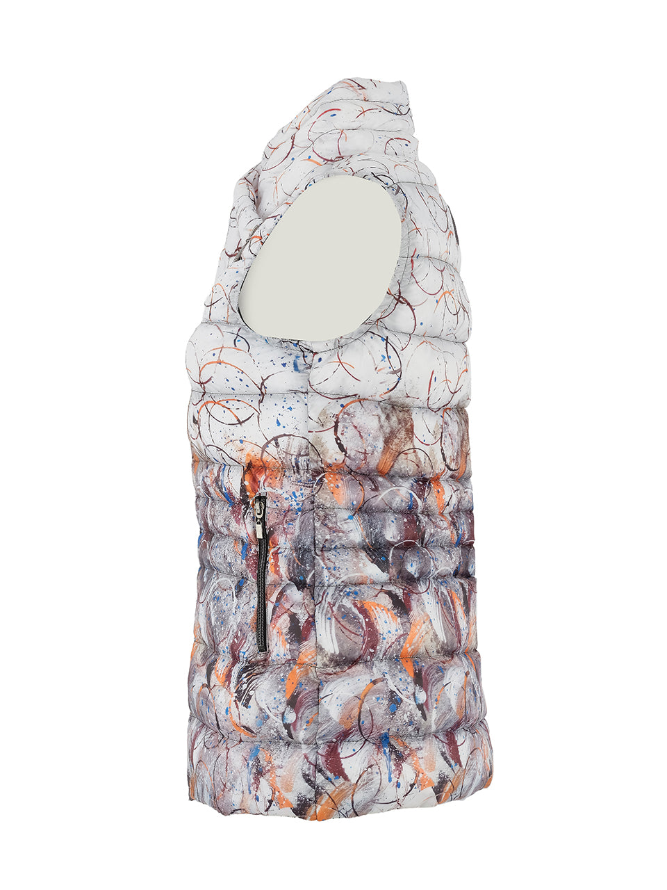 DOLCEZZA Printed Puffer Vest