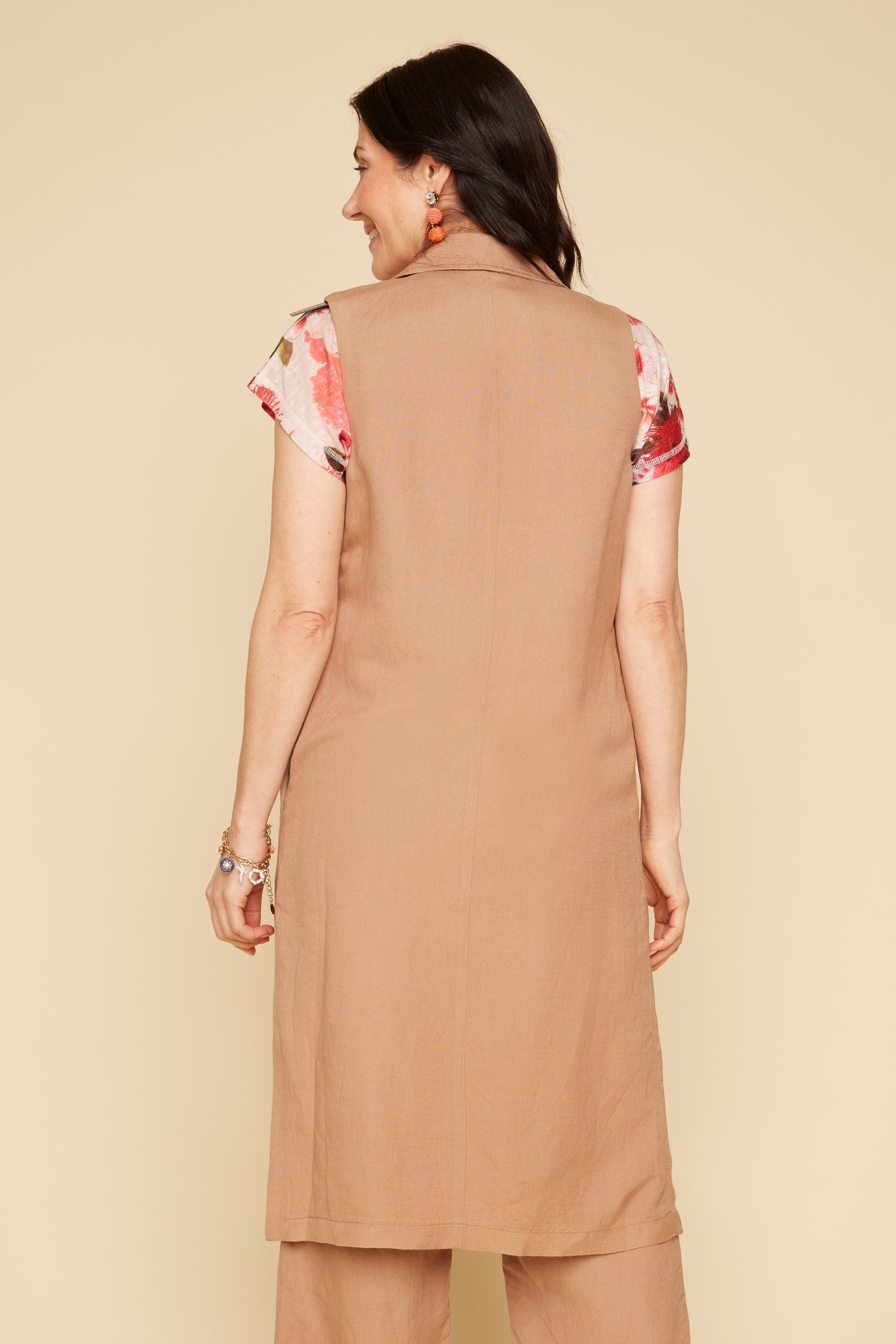 RENUAR Long Vest
