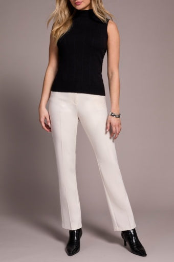 TRIBAL Textured Sleeveless Mock Neck