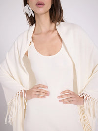 NOT SHY Cotton/Cashmere Cape