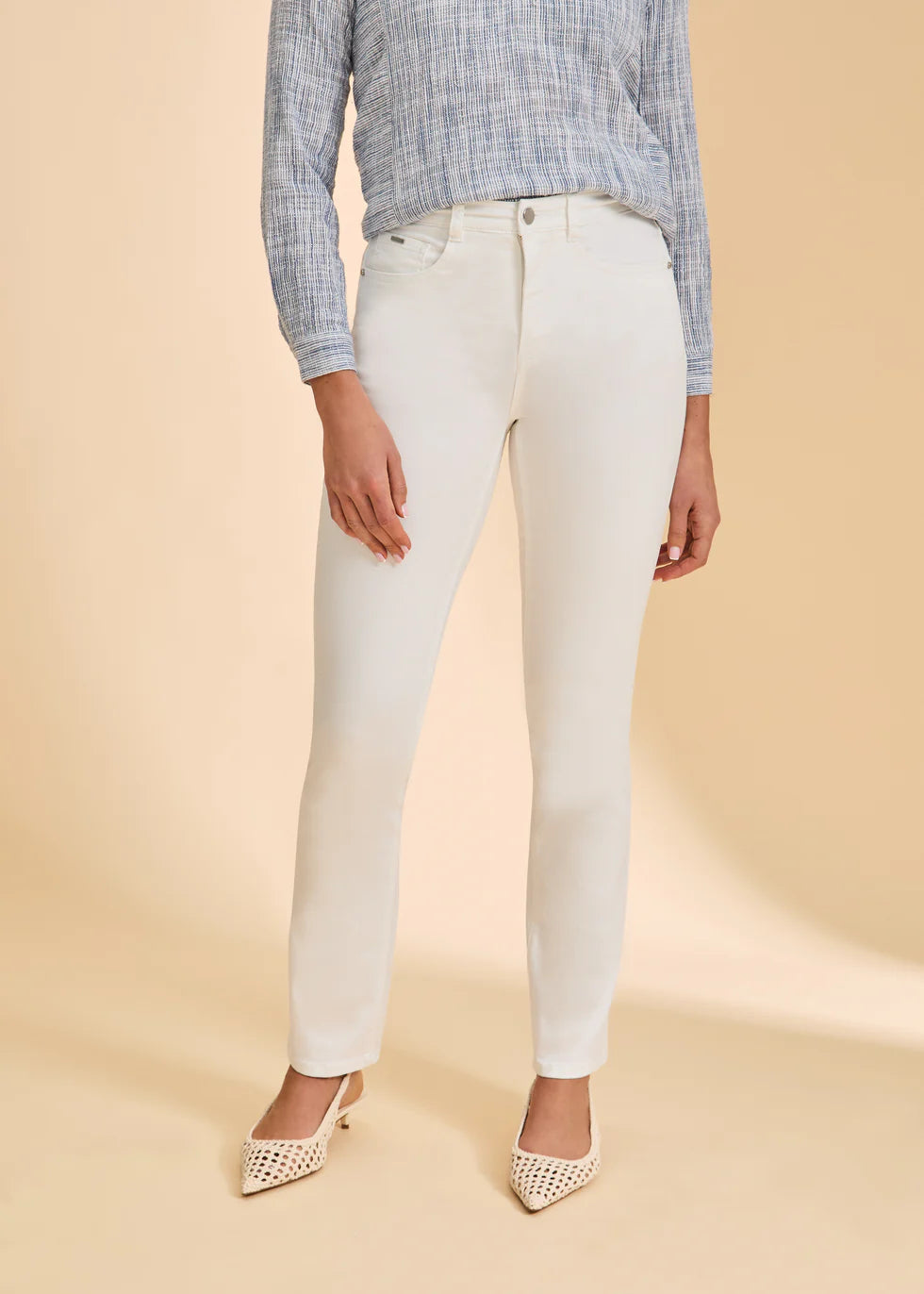 FDJ Suzanne White Denim