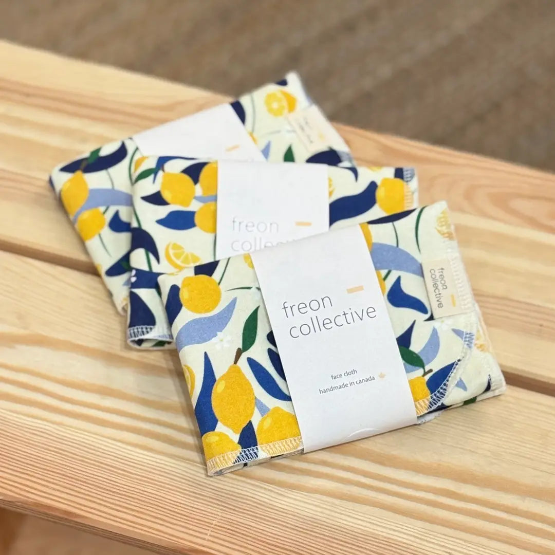 FREON COLLECTIVE Organic Cotton Face Cloth