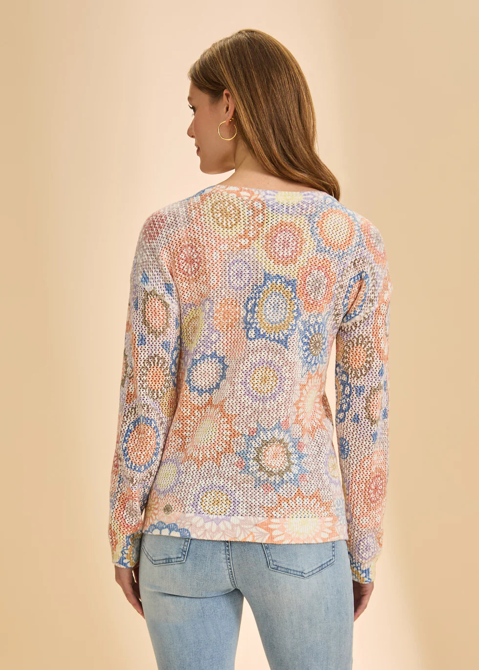 FDJ Open Weave Top