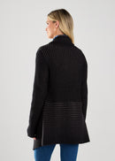 FDJ Long Sleeve Waterfall Cardigan