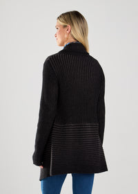 FDJ Long Sleeve Waterfall Cardigan