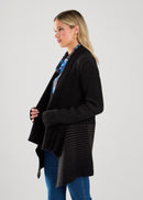 FDJ Long Sleeve Waterfall Cardigan