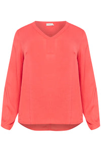 KAFFE CURVE Tunic Blouse