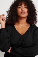 KAFFE CURVE Tunic Blouse