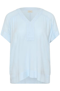 KAFFE CURVE Linen Blouse