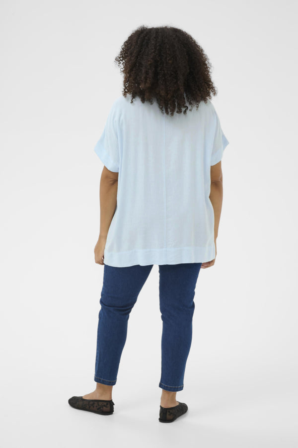 KAFFE CURVE Linen Blouse