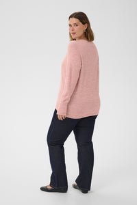 KAFFE CURVE Button Front Cardigan