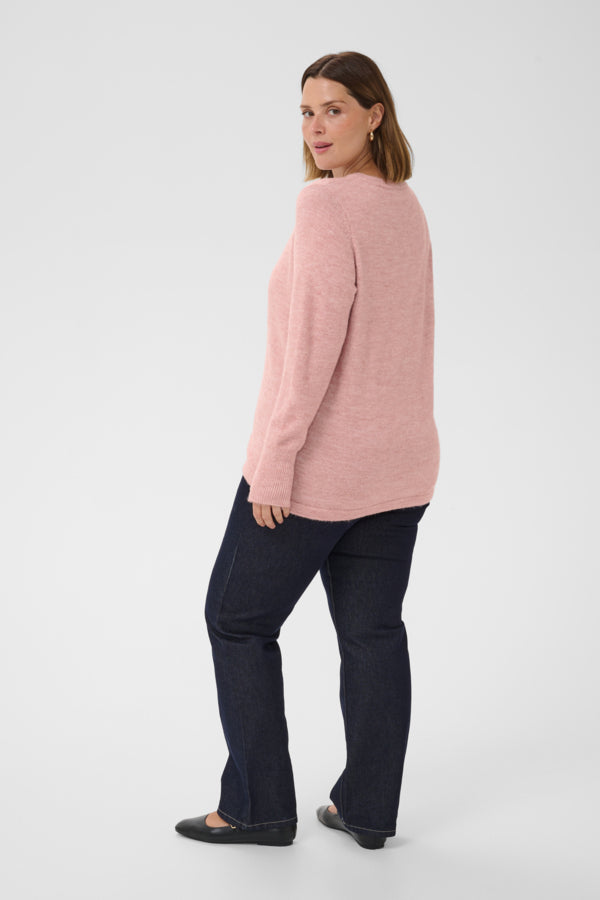 KAFFE CURVE Button Front Cardigan