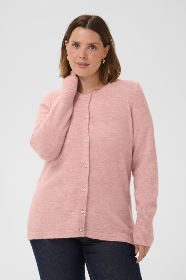 KAFFE CURVE Button Front Cardigan