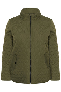 KAFFE CURVE Quilted Jacket