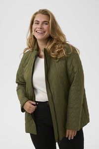 KAFFE CURVE Quilted Jacket