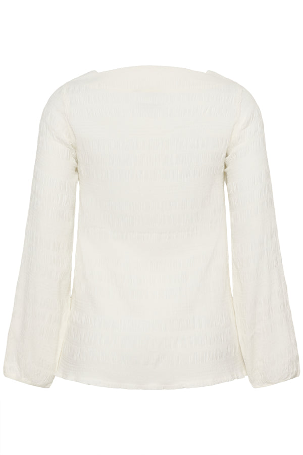 KAFFE CURVE Long-Sleeve Blouse