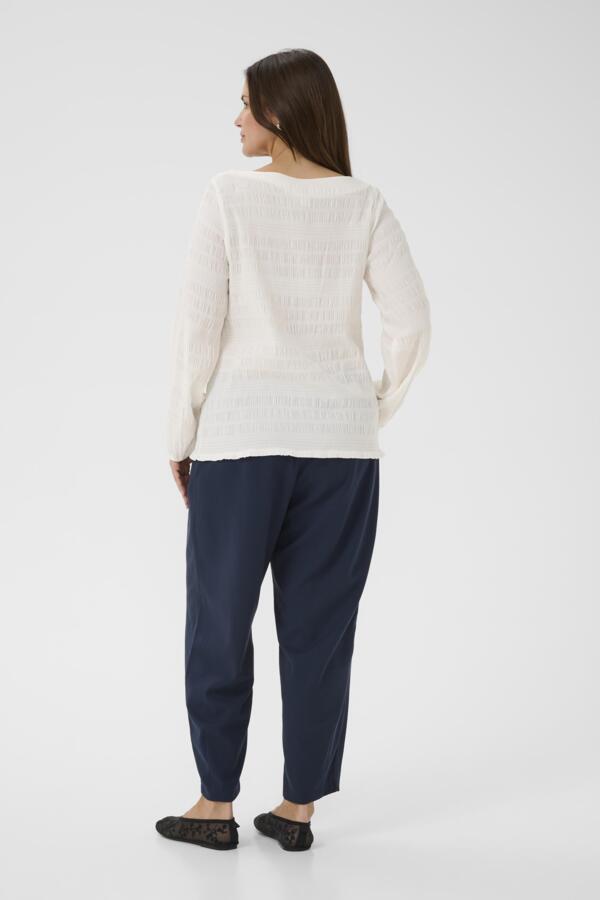 KAFFE CURVE Long-Sleeve Blouse