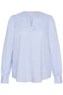 KAFFE CURVE V-Neck Blouse
