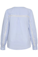KAFFE CURVE V-Neck Blouse