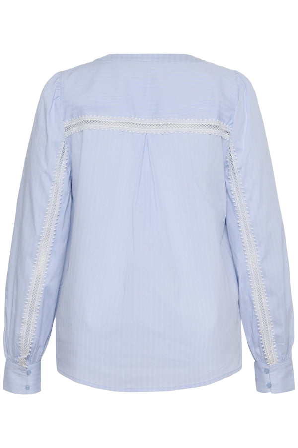 KAFFE CURVE V-Neck Blouse