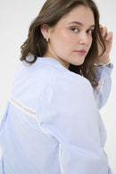 KAFFE CURVE V-Neck Blouse