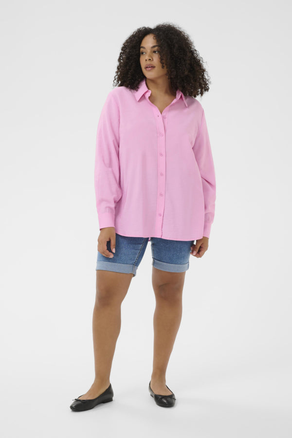 KAFFE CURVE Collared Blouse