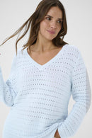 KAFFE CURVE V-Neck Sweater