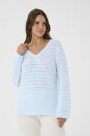 KAFFE CURVE V-Neck Sweater