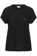 KAFFE CURVE Short-Sleeve Top