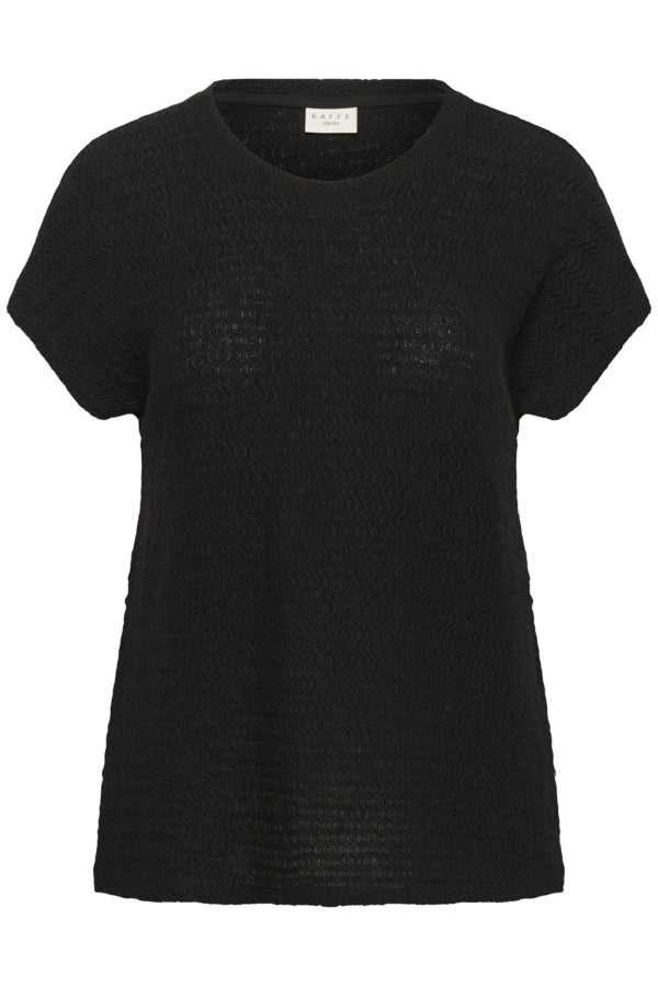KAFFE CURVE Short-Sleeve Top