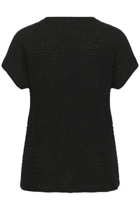 KAFFE CURVE Short-Sleeve Top