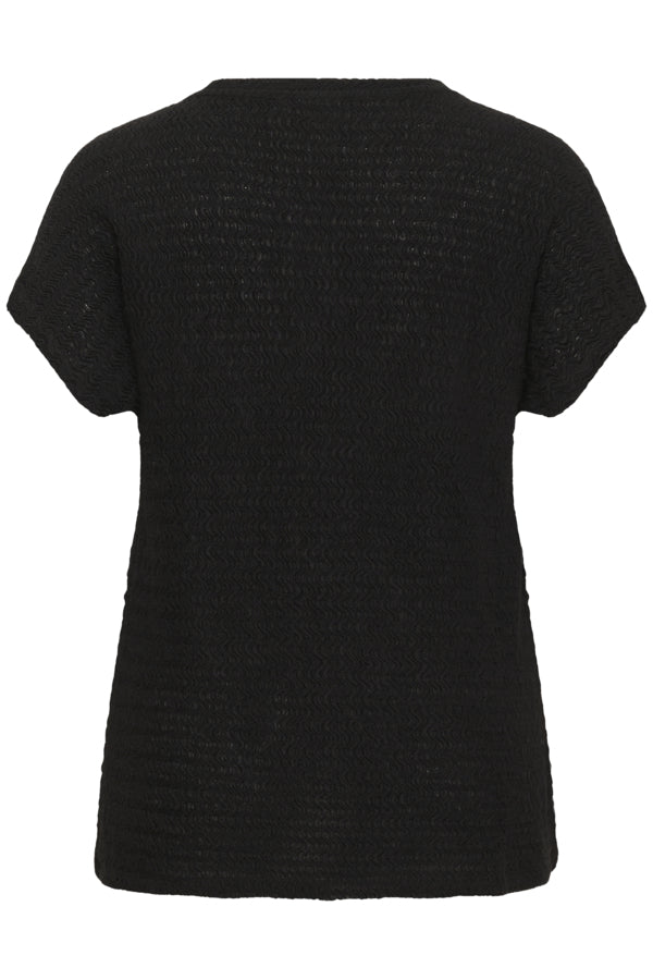 KAFFE CURVE Short-Sleeve Top