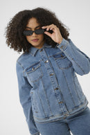 KAFFE CURVE Denim Jacket