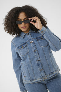 KAFFE CURVE Denim Jacket