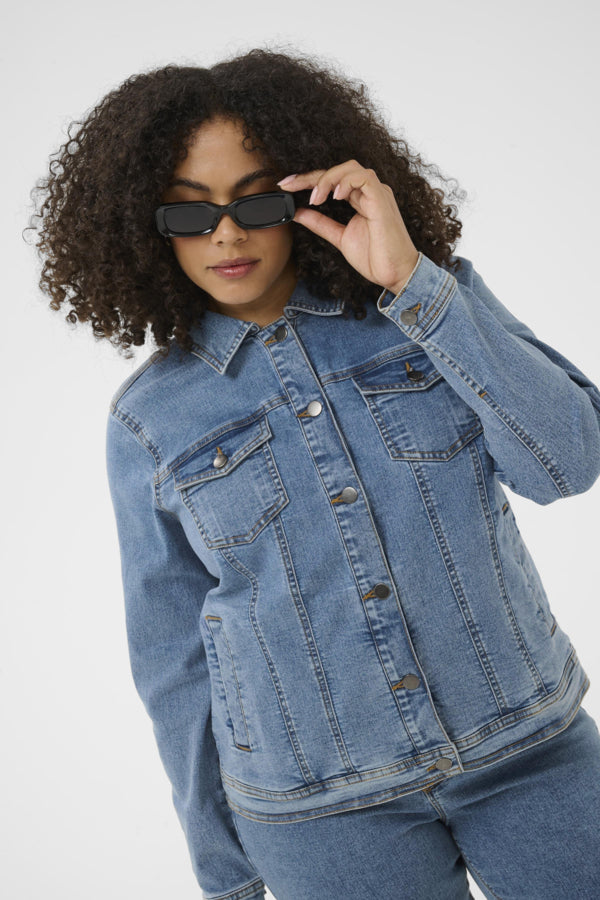 KAFFE CURVE Denim Jacket